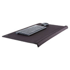 Allsop - Sous-main ErgoEdge avec repose-poignet - Noir-Surplomb ErgoEdge : 1.5"