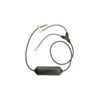 Jabra - Commutateur de crochet électronique Link-L’adaptateur EHS permet aux utilisateurs d’entendre les sonneries, de répondre et de mettre fin aux appels, de régler le volume, de couper le micro