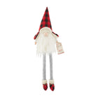 Mudpie 40380006S Nain à pattes de Père Noël-Gnome en coton embelli avec du fil
barbe et jambes pendantes