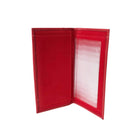 Club Rochelier -  Pochette pour femme avec chéquier et gousset - Rouge-1 porte-chéquier amovible