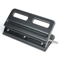 Perforateur M110 Swingline robuste et économique, noir (5050574110)-Perforateur robuste à 3 trous réglables de haute performance