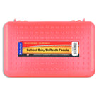 Selectum - Boite Plastique pour L'Ecole - 8 po l x 2,5 po H - Couleurs variées-4