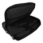 Classic Clamshell Sacoche pour Ordinateur Portable 15,6 po,  Noir-La sangle du chariot permet un transport mains libres avec les bagages