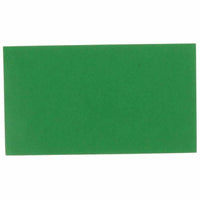 JAM Paper - Cartes de correspondance plates vierges, format 3 médicaments, 2 po x 3-1/2 po, vert, paquet de 100-Couleur : cartes vierges vertes.