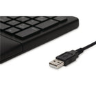 Clavier filaire ergonomique Pro Fit Kensington, noir-Touches anti-éclaboussures qui se nettoient rapidement et facilement.