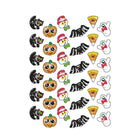Autocollant d'Halloween scintillant Trend Enterprises, paquet de 864-Assortiment amusant dans chaque paquet. Idéal pour les cadeaux, la narration et les récompenses aussi !