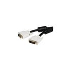 StarTech Câble DVI mâle vers mâle STCDVIDDMM6, 6 pi-2 DVI-D à DVI-D pour une connectivité facile