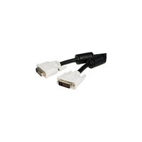 StarTech Câble DVI mâle vers mâle STCDVIDDMM6, 6 pi-2 DVI-D à DVI-D pour une connectivité facile