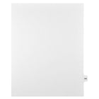Mark Maker – Onglets séparateurs juridiques blancs, 1/15 onglets, format lettre, sans trous, numéro 148, 25/paquet-Onglets séparateurs blancs, 1/15 onglets
