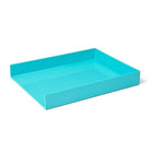 Poppin - Plateau à lettres simple, turquoise-Le plateau à lettres turquoise Poppin s’harmonise parfaitement avec tous les produits turquoise Poppin