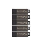 Centon - Clés USB 2.0 Datastick Pro MP format économique, gris, 64 Go, paq./5 (S1-U2P5-64-5B)-Capacité de 64 Go offrant un généreux espace de stockage pour vos fichiers numériques