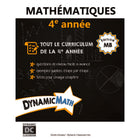 Dynamic Math book Manitoba 4e année-Le classeur contient des instructions, des exemples et des questions pratiques
