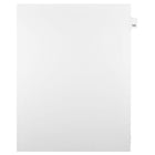 Mark Maker – Onglets séparateurs juridiques blancs, 1/25 onglets, format lettre, sans trous, numéro 153, 25/paquet-Onglets séparateurs blancs, 1/25 onglets