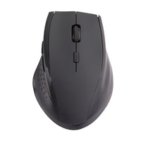Staples - Souris ergo slim sans fil 2.4GHZ - Charbon-Sans fil 2,4 GHz