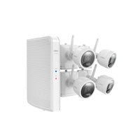 Lorex - Système NVR 2K de 1 To (capacité de 8 caméras) avec caméras de sécurité fonctionnant sur piles pour l’extérieur-Voir plus de détails avec une vidéo de résolution 2K, les événements enregistrés sont facilement accessibles depuis votre enregistreur