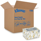 Kleenex - Essuie-mains Boîte Pop-Up - Avec poches d’absorbance de qualité supérieure - Blanc - Paquet de 18 -120 essuie-mains par boîtes
