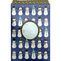  Jillson & Roberts - Enveloppe postale moyenne - Bonhommes de neige - 9 po x 12 po-Le contenu est protégé par une doublure en mousse