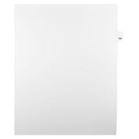 Mark Maker – Onglets séparateurs juridiques blancs, 1/25 onglets, format lettre, sans trous, numéro 106, 25/paquet-Onglets séparateurs blancs, 1/25 onglets