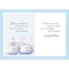 Rosedale – Cartes de souhaits et enveloppes « Boy Baby Christening » 5 1/2 x 8 po, 12/paquet (15400)-Cartes de souhaits de qualité comparable à celles qu’on retrouve dans un magasin spécialisé