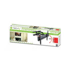 Techly – Support mural de téléviseur, inclinable/pivotant, 2 bras, 23 à 55 po, (ICA-PLB 147M)-Noir