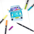 Tombow 1500 Crayons de couleur-La boîte réutilisable est facile à ouvrir et à transporter