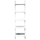Nexxt - Étagère Hadfield à 5 niveaux, fini blanc,  67 x 18 x 13 1/2 (po)-Capacité de mesure et de poids: l'étagère globale mesure 18 "L x 66" H et 14 "de profondeur. Une hauteur importante signifie que vous avez plus de 1,50 mètre du magnifique présentoir, créant un espace de stockage maximal. articles avec un peu plus de poids sur chaque étagère murale