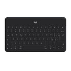 Logitech - Clavier Keys-To-Go Bluetooth pour iPhone, iPad et Apple TV - Noir-Le Keys-To-Go de Logitech est un clavier super fin et super léger que vous pouvez garder avec vous tout au long de la journée, que ce soit pour travailler ou apprendre depuis le jardin ou au bureau.