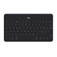 Logitech - Clavier Keys-To-Go Bluetooth pour iPhone, iPad et Apple TV - Noir-Le Keys-To-Go de Logitech est un clavier super fin et super léger que vous pouvez garder avec vous tout au long de la journée, que ce soit pour travailler ou apprendre depuis le jardin ou au bureau.