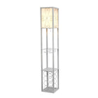 Simple Designs 100 Watt Type A19 ampoule à Base moyenne lampadaire étagère organisateur étagère de rangement et casier à vin-Ampoule à culot moyen de type A19 de 100 watts vendue séparément