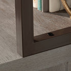Sauder - Manhattan Gate Huche de bibliothèque à 2 étagères - Chêne Mystique-Dimensions globales: 31,5 po L x 42,25 po H x 15,5 po P