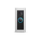  Sonnette filaire Ring Pro-Avec la vidéo 1536p HD de la tête aux pieds, vous voyez plus du visiteur et pouvez voir les paquets au pied de la porte.
