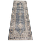 ECARPETGALLERY - Tapis Oregon Bijar Bleu 2'7" x 8'2"-Tissé A La Machine Turquie