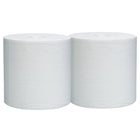 WypAll - Lingettes de nettoyage robuste L30 General Clean - Résistantes et douces - Rouleaux à distribution centrale - Blanches - Paquet de 2-Chaque serviette mesure 9,8 po x 15,2 po