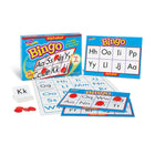 TREND enterprises - Ensemble de jeu de Bingo, alphabet, Mots mémorisés - 36 cartes et 264 jetons-Faites correspondre les lettres majuscules et minuscules et les sons.