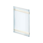 Azar Displays – Plaque d’identification avec adhésif au verso, 6 x 8 po, 10/paquet (199627)-Porte-affiche