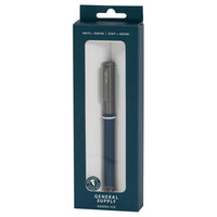 General Supply Goods + Co Stylo à bille, 1,0 mm - Bleu-Stylo à bille