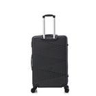 TOSCANO INTRECCIARE Bagage à main rigide 20 po - Noir-Coque rigide en ABS