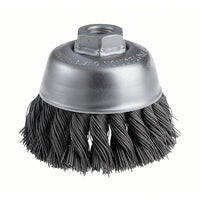 Osborn - Brosses Rotatives À Fils Crêpés De Petit Diamètre, 3po Dia., Fils 0,014po, Arbre 1/2po, paquet de 6-Type d'utilisation Acier