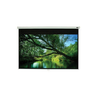 EluneVision - Écran de projecteur Triton à rabat manuel, 120 po, 16:9-Dimensions (po) : 120 po diagonale (105 po x 59 po) affichable avec connexion arrière de 19 po et enceinte de luxe de 112 po de longueur