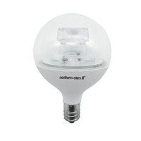 Northern Stars – Ampoule DEL 80091, G16 5 W, E12/26, intensité réglable, transparent, blanc, paquet de 10-DEL G16,5 de 5 W transparent, blanc chaleureux (blanc doux)