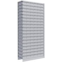 Metalware – Étagère sans boulons RK981, 19 tablettes, 36 x 18 x 76 po, gris pâle-Système de tablettes ajustables offrant un espace de rangement solide, mais économique qui convient à vos besoins