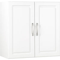 Dorel - Armoire murale 24 po, blanc-Avec charnières qui se ferment lentement
