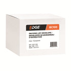 Edge - Enveloppes bordereau d'exp. Non imp. - 4-1/2 po x 5-1/2 po - 1000/paq-Transparent