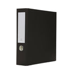 Bindertek - Cartable à 3 anneaux de 3 po de première qualité - noir-Capacité de 525 feuilles