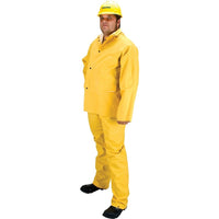 Zenith Safety - Vêtement Imperméable Résistant Aux Flammes Rz600, Petit, Jaune-Couleur Jaune