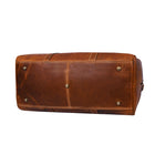 Tolredo Kratos Leather Travel Duffel - Brown-Raccords robustes sans corrosion