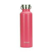 Minimal - Bouteille isolée, 750 ml, pêche Echo-Contient 25oz/750ml de votre boisson préférée
