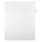 Mark Maker – Onglets séparateurs juridiques blancs, 1/25 onglets, format lettre, sans trous, numéro 81, 25/paquet-Onglets séparateurs blancs, 1/25 onglets