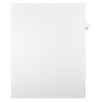 Mark Maker – Onglets séparateurs juridiques blancs, 1/25 onglets, format lettre, sans trous, numéro 81, 25/paquet-Onglets séparateurs blancs, 1/25 onglets