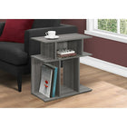 Monarch Specialties - 2481 Table D'Appoint - 24 po H/Gris-Peut être utilisé comme console de divan ou de hall et comme table d'appoint